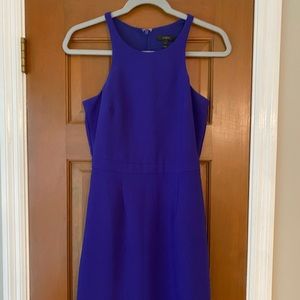 J.Crew racer back shift dress